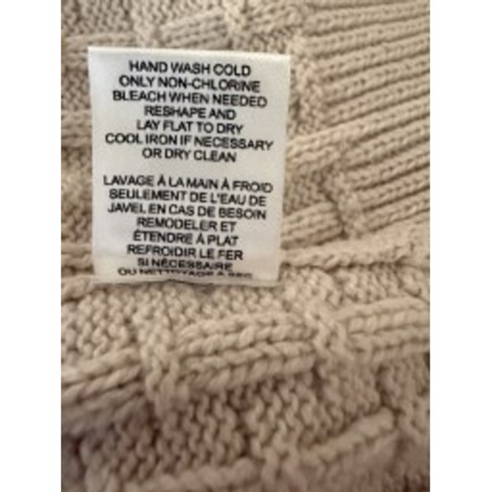 TRUTH by Republic Beige Textured Sweater Vest size XS - Picture 3 of 7